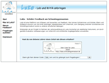 Tablet Screenshot of luka.schwalmgymnasium.de